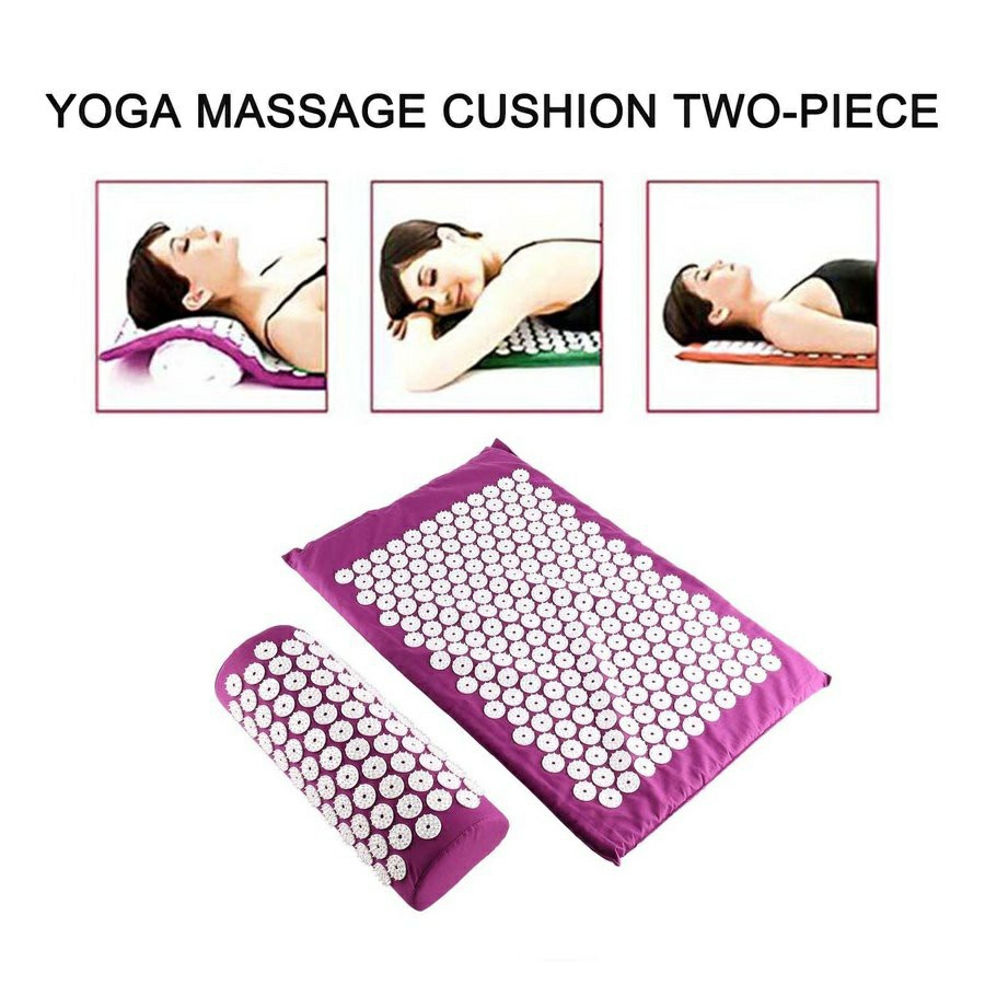 PVN30674 Thảm tập yoga massage siêu tiện lợi (Kèm túi đựng ) T2 .