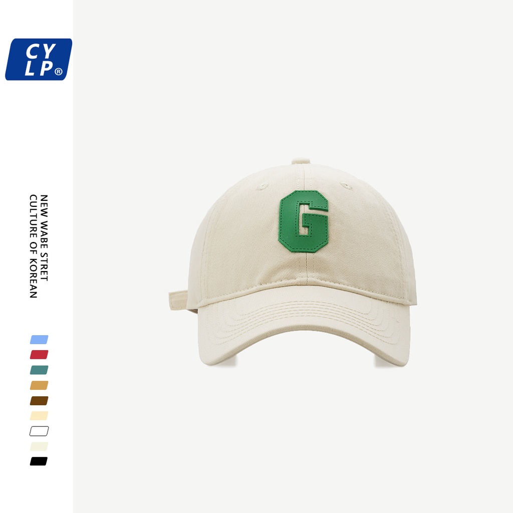 Mũ Lưỡi Trai Mềm Chất Lượng Cao In Chữ G Phong Cách Hàn Quốc Dễ Phối Đồ Thời Trang Xuân Hè Cho Nam Và Nữ