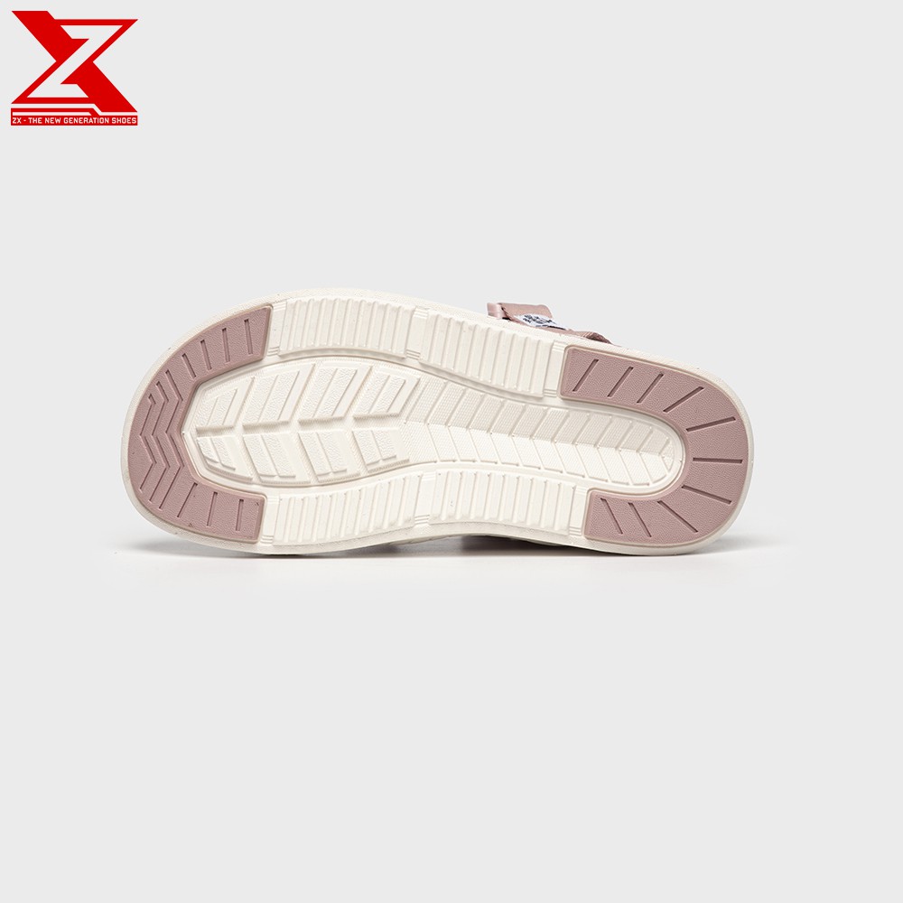 [Mã SKAMLTSM9 giảm 10% đơn 99K] Giày Sandal UNISEX ZX 3715  Pink white - dòng ZX The Bubble T - Đế êm chống mòn