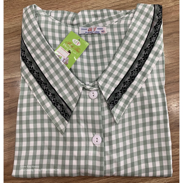 [SIZE 40-60KG] ÁO BẦU CÔNG SỞ  HANNA, SIZE NHỎ CHO BẦU NHỎ, VẢI MÁT MẶC MÙA HÈ, MỀM MẠI KHÔNG NHĂN, ĐI LÀM ĐI CHƠI ĐỀU P