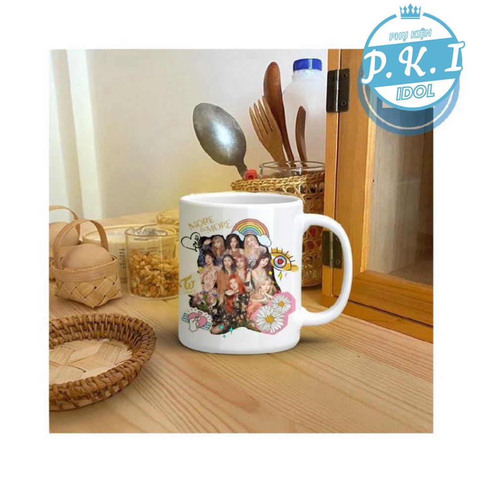 BỘ CỐC SỨ TWICE MORE&amp;MORE - QUÀ TẶNG K-POP