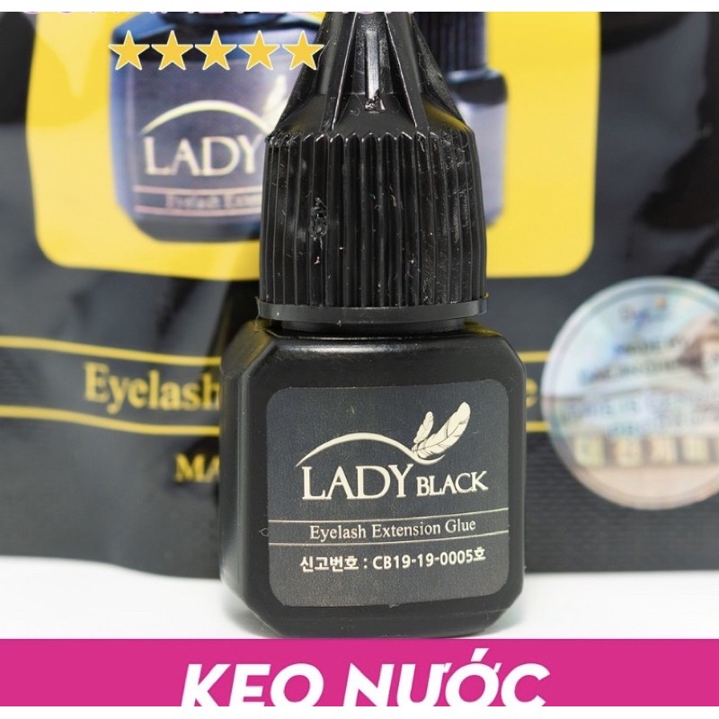 Keo nối mi Lady black (8809514510140) dùng nối mi , làm fan mi .dụng cụ nối mi mr Tuấn.