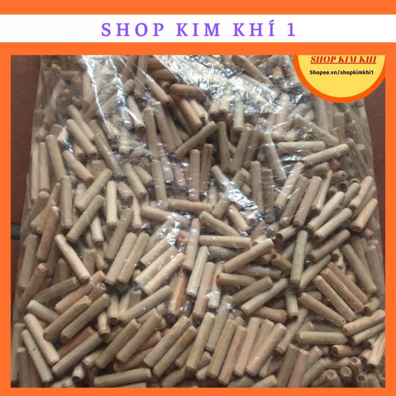 Chốt gỗ ghép mộng, nở gỗ 8x40mm