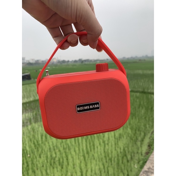 Loa Bluetooth Mini BOMBASS L15 Chất Lượng Âm Thanh Đỉnh Cao - Quai xách tiện lợi - Bass mạnh