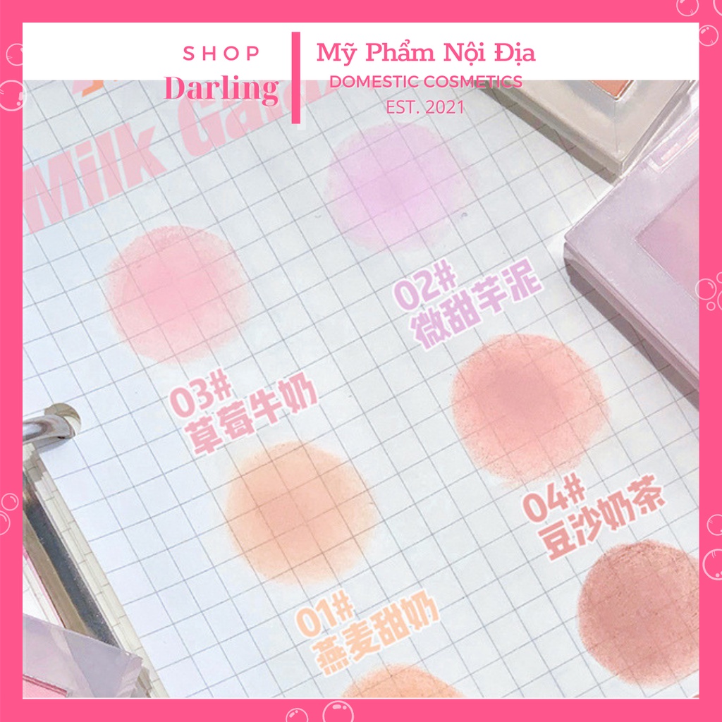 Phấn Má Hồng MILKY GALAXY SOFT MIST BLUSH nội địa trung 4g