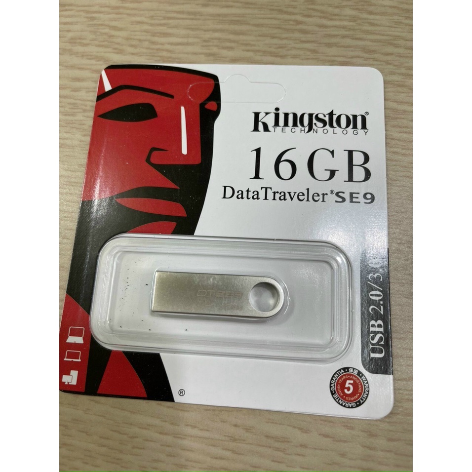 USB Kingston SE9 64GB/32GB/16GB/8GB  - USB 2.0/3.0, chống nước - Bảo hành 12 tháng, lỗi 1 đổi 1