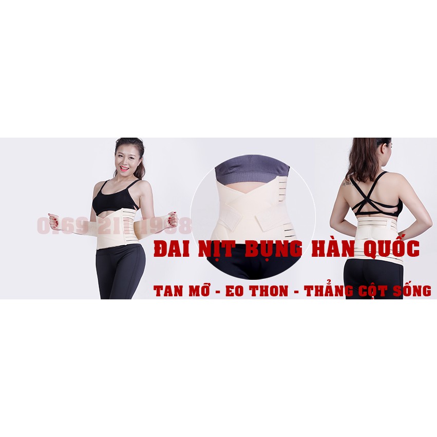 Combo 10 đai nịt bụng hàn quốc