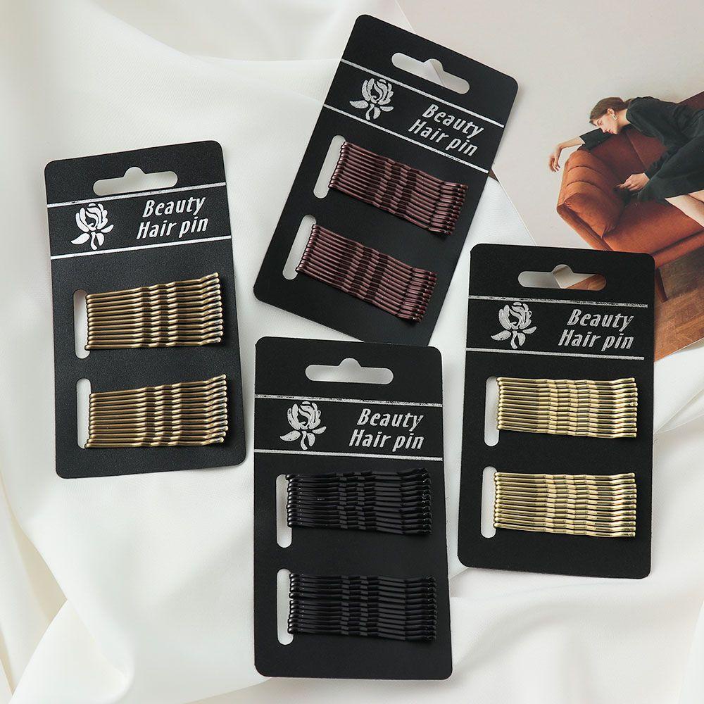 Set 1 / 24 / 24 Kẹp Tóc Nhiều Màu Sắc Thời Trang