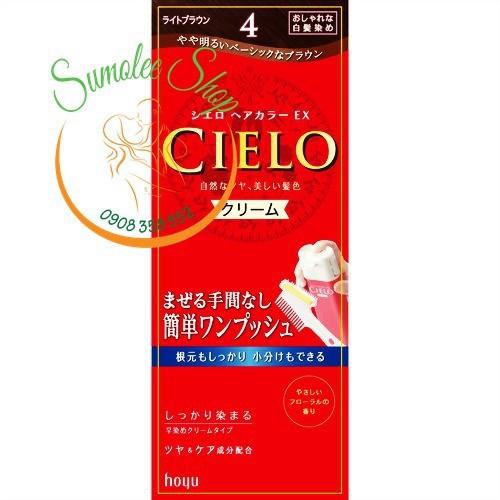 NHUỘM THẢO DƯỢC CIELO TONE 4 CỦA NHẬT