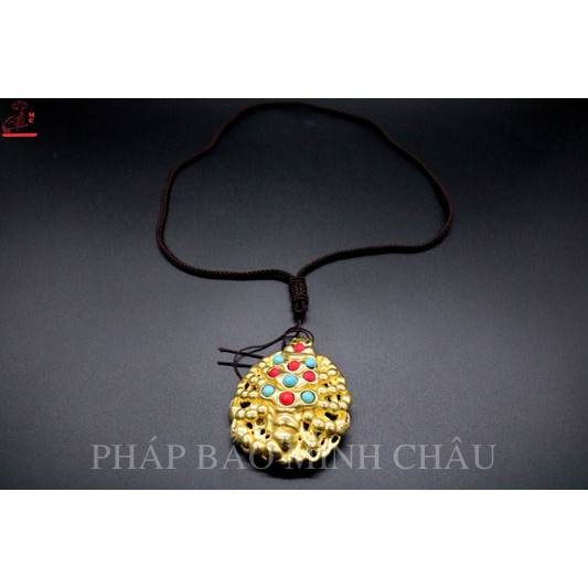 CỬU ĐẦU TRÙNG ĐÍNH HẠT TO (VÀNG - ĐEN)