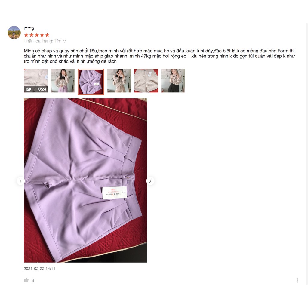 Quần Short Đùi Gập Gấu PEONYB Nữ [FREESHIP]  Shorts trơn cạp khuy lưng cao, sooc ĐEN | BE | XANH | TÍM Ulzzang HOT