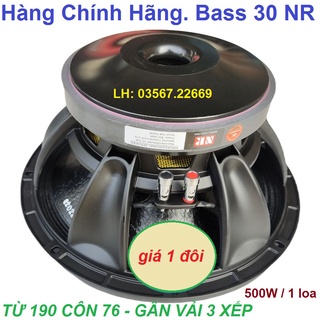 Cặp bass 30 nr nhập khẩu từ 190 côn 76 gân vải 3 xếp - giá 1 đôi