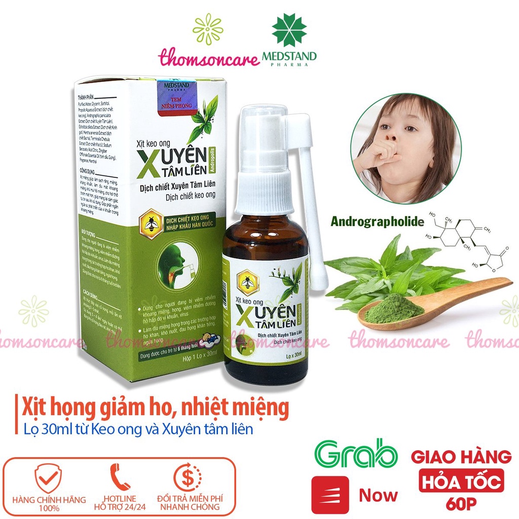 Tăng đề kháng, giảm ho cho bé Smartbibi Imunic, GS Imunostim Junior, Broncamil Bimbi, Xịt họng Xuyên Tâm Liên bảo vệ bé
