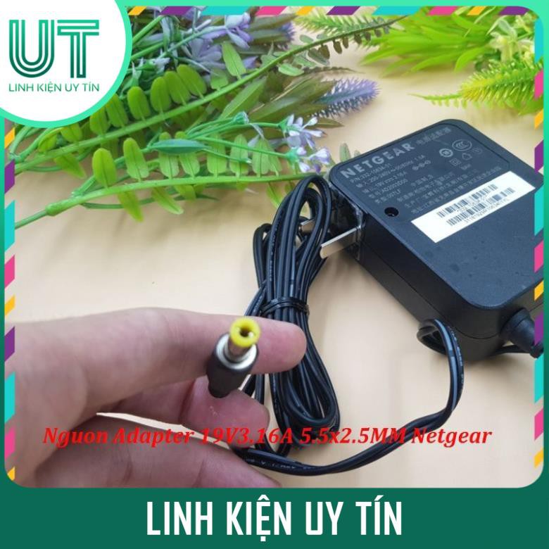 Nguồn Adapter 19V3.16A Jack DC5.5x2.5MM Netgear (Chế Lại Jack 5.5) 19V 3.16A