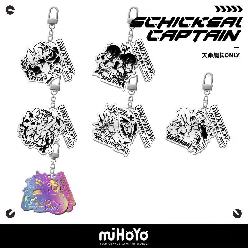 Móc Khóa Kim Loại Honkai Impact 3