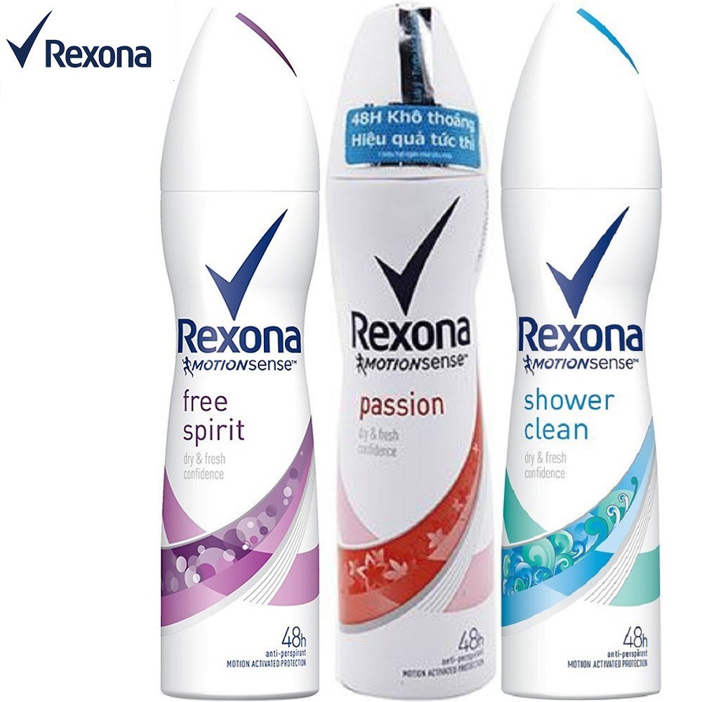 XỊT REXONA KHỬ MÙI CƠ THỂ &amp; VÙNG NÁCH 150ml