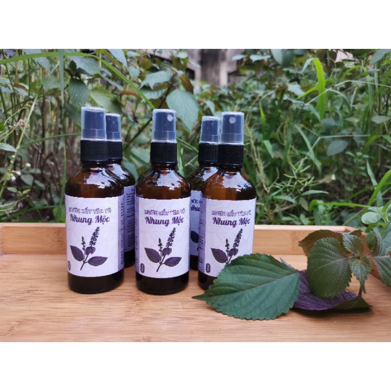 Nước cất Tía tô Nhung Mộc chai 100ml