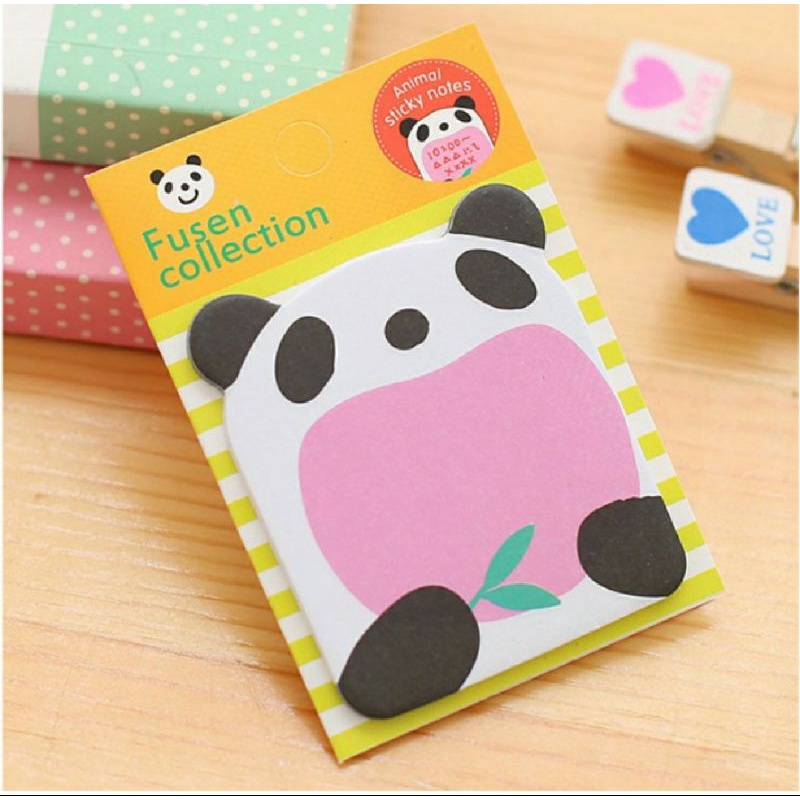 Giấy nhớ hình con vật dễ thương