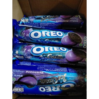 Thỏi oreo kẹp kem dâu,bạc hà,trắng
