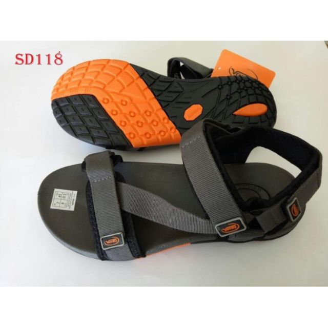 Giày Sandal Nam Vento Xuất Khẩu Nhật - Inb shop để chọn size ạ NV4538G Xám Đế Xám Cam
