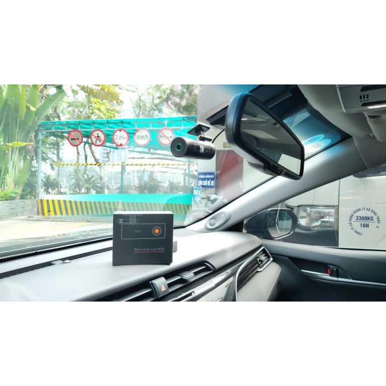 Bộ camera hành trình Xiaomi 70mai M300 2K độ phân giải 2304 x 1296p - Bảo hành chính hãng 12 tháng