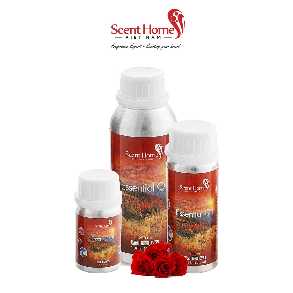 [Chính hãng] Tinh dầu ROSE - ScentHomes (Hoa Hồng - 50ml,100ml,250ml)