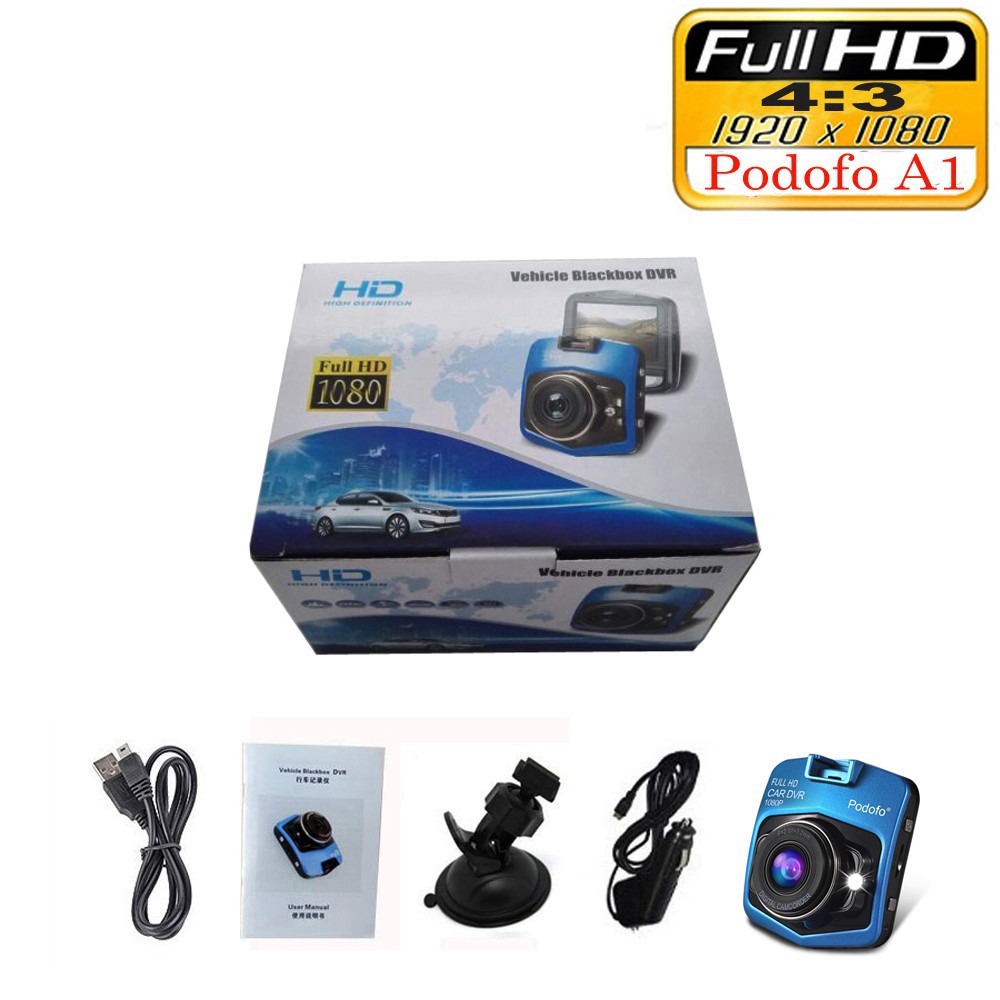 Máy quay hành trình mini cho xe ô tô với độ phân giải Full HD 1080P | BigBuy360 - bigbuy360.vn