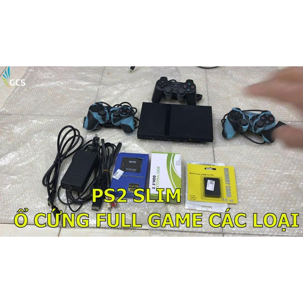 Game PS2 việt hoá kèm thẻ boot/hack. HDD chứa game ps2,ps1 cài game theo yêu cầu cho máy ps2 slim