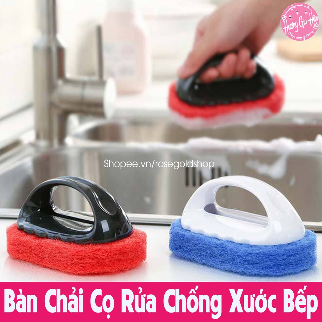 Bàn Chải Có Tay Cầm Cọ Rửa Chống Xước Bếp, Bồn Rửa Mặt, Nhà Tắm