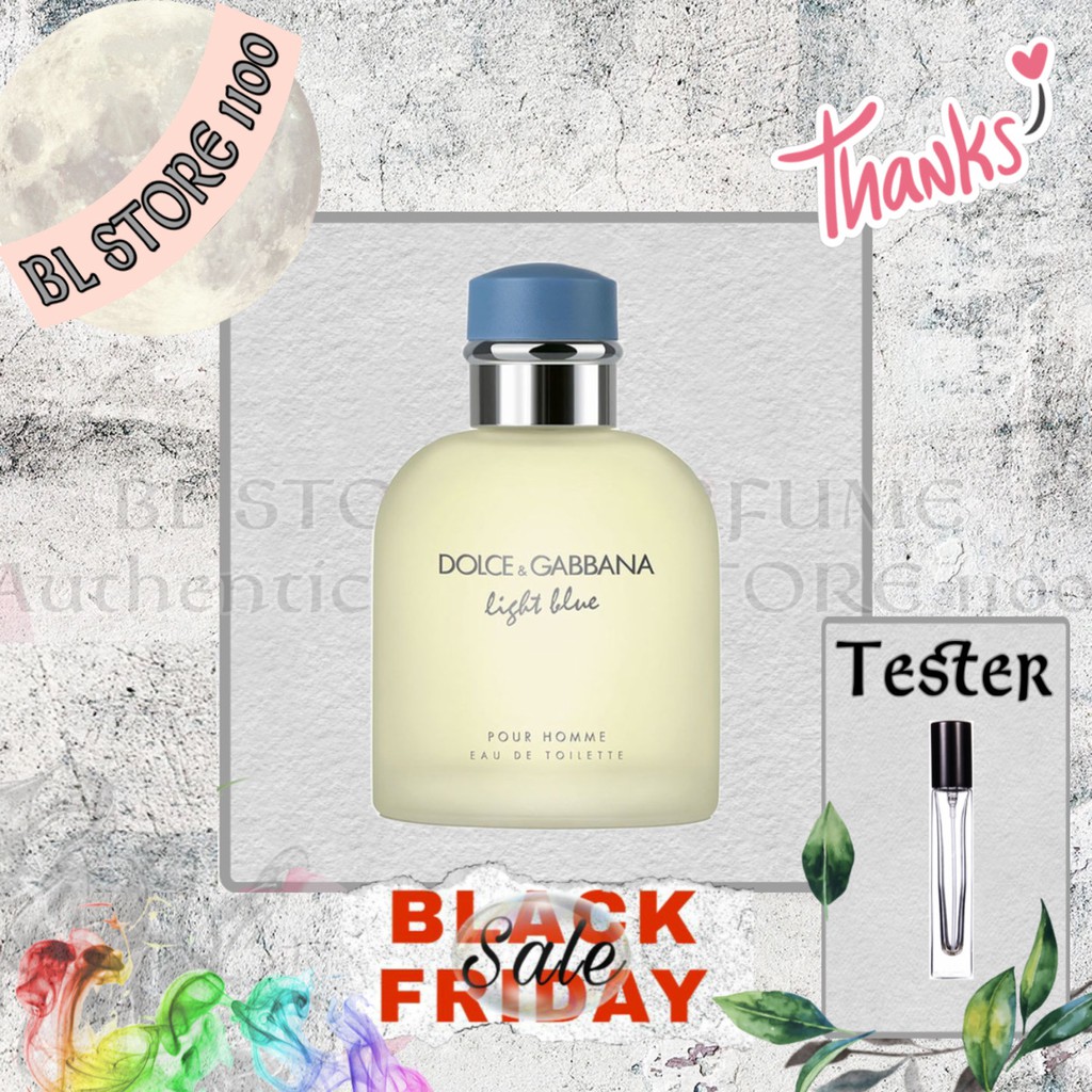 [BL] Nước hoa dùng thử D&G Light Blue EDT 5ml/10ml/20ml