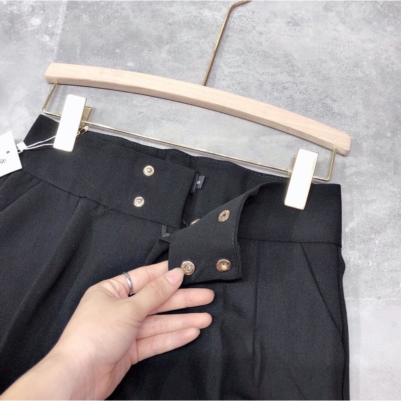 [ Mã FAMAYWA giảm 10K đơn 50K] Quần baggy nữ 4 cúc cạp cao mẫu mới | BigBuy360 - bigbuy360.vn