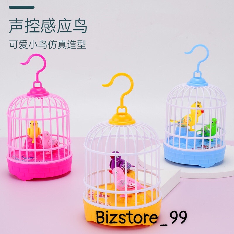 Đồ chơi lồng chim phát nhạc- đồ chơi lắp pin hàng đẹp- lồng chim cho bé