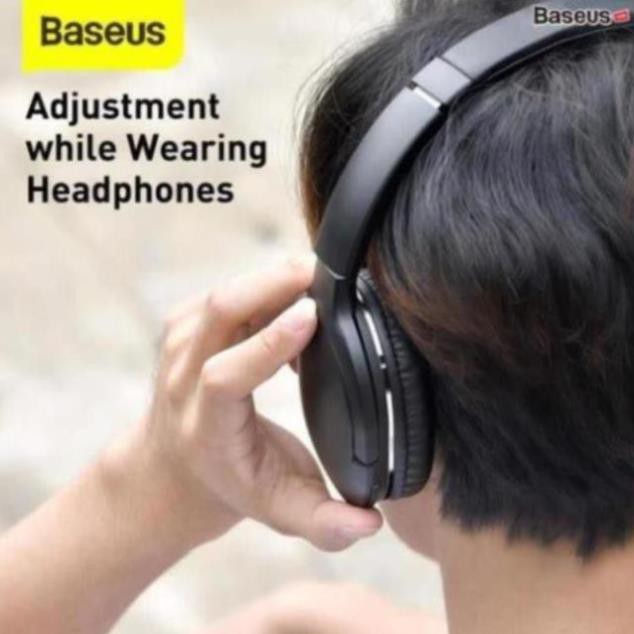 Tai nghe chụp tai không dây cao cấp Baseus Encok Wireless headphone D02 Pro (Bluetooth 5.0, Wireless Hifi Surround Headp