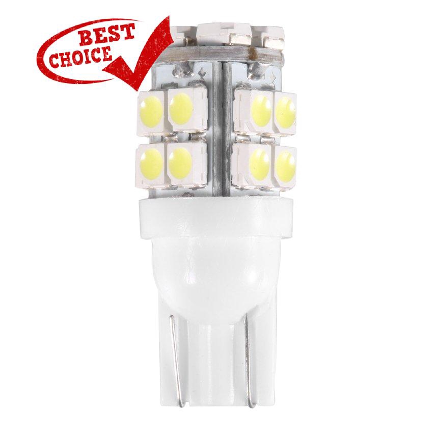 Đèn Led Tự Động T10 W5w 194 + 20 Đèn Led 3528 Smd Cho Xe Hơi