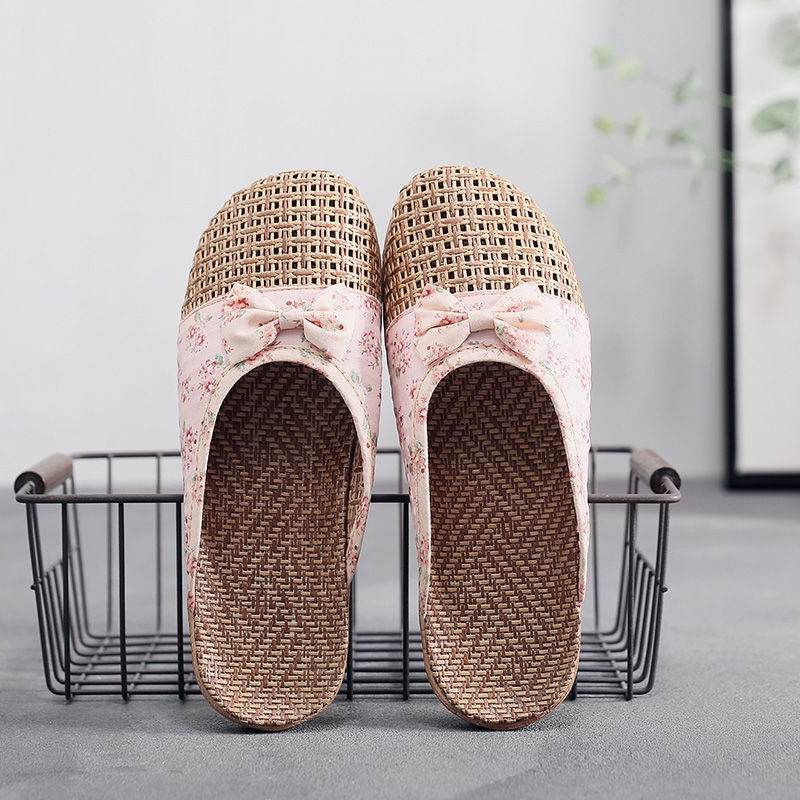 Dép Cói Đi Biển Chống Trượt Chân Tiện Dụng Thời Trang Hè Cho Nam Và Nữ Size 35-45