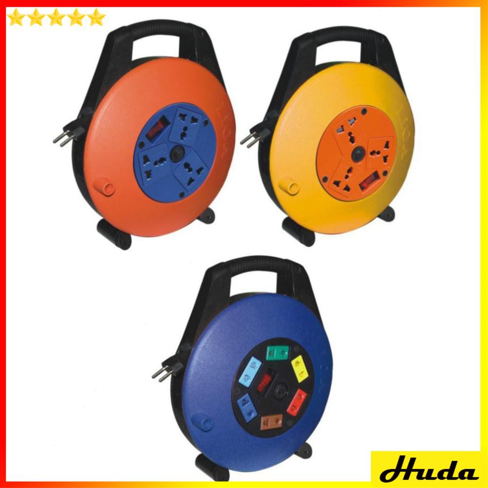 Ổ cắm kéo dài quay tay kiểu xách tay 10met- 10A  DSG