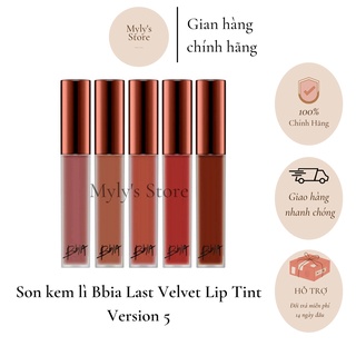 Son kem lì Bbia Last Velvet Lip Tint Version 5 (5 màu) 5g - mylysstoredn