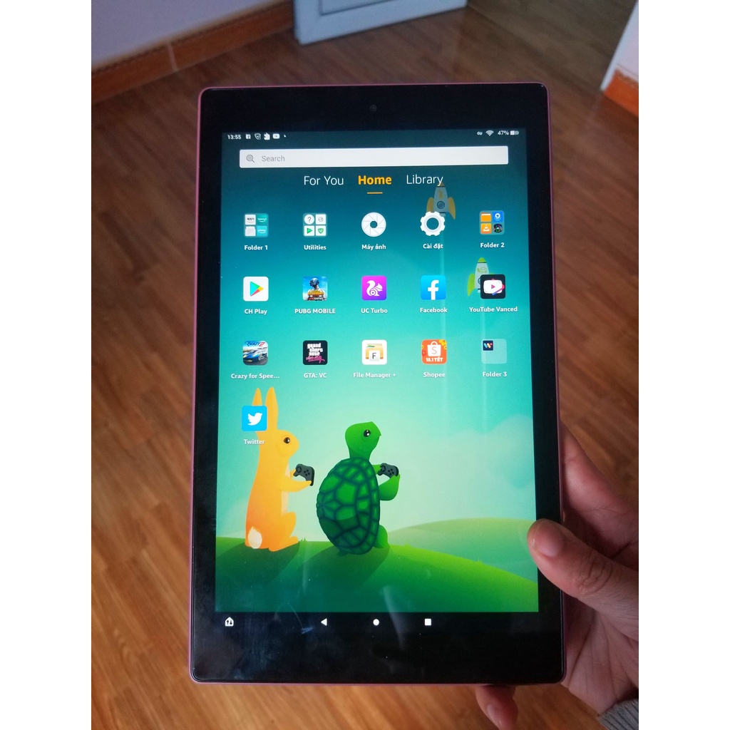 Máy tính bảng kindle Fire HD 10  (Fire HD10 9th), 10inch FullHD,32GB, Ram 2GB USB-C
