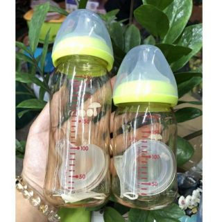 Bình sữa TOOM cổ rộng nội địa Nhật nhựa PPSU (chính hãng)