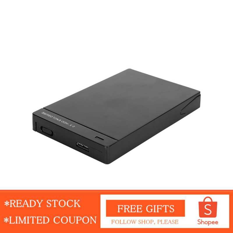 Hộp Đựng Ổ Cứng Ssd 7.5mm. Sata 2.5 Màu Đen Nhỏ Gọn Tiện Dụng