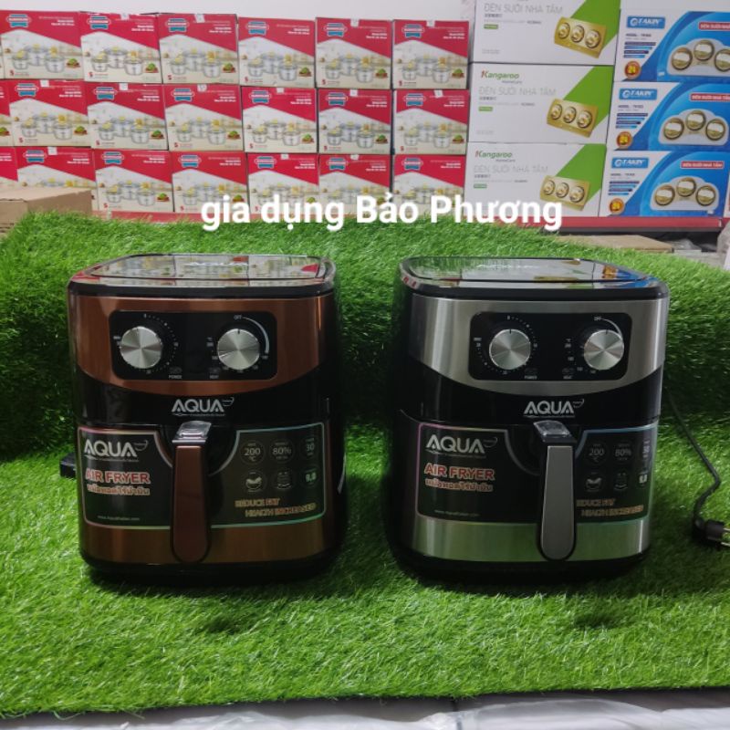 NỒI CHIÊN KHÔNG DẦU AQUA 9L - BẢO HÀNH CHÍNH HÃNG 12 THÁNG