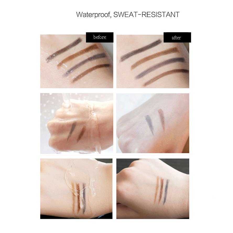 [Hàng mới về] Chì Kẻ Mày Chống Thấm Nước Và Mồ Hôi 6 Màu Tùy Chọn | BigBuy360 - bigbuy360.vn