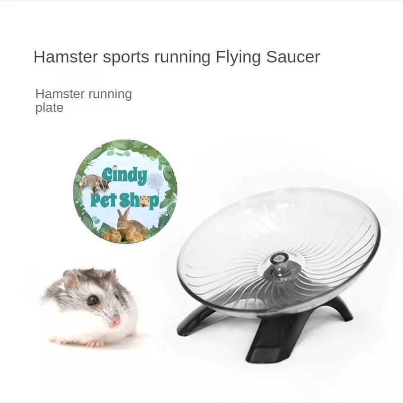 Wheel dĩa bay parabol cho Hamster, Dumbo Rat, Bọ Ú baby...