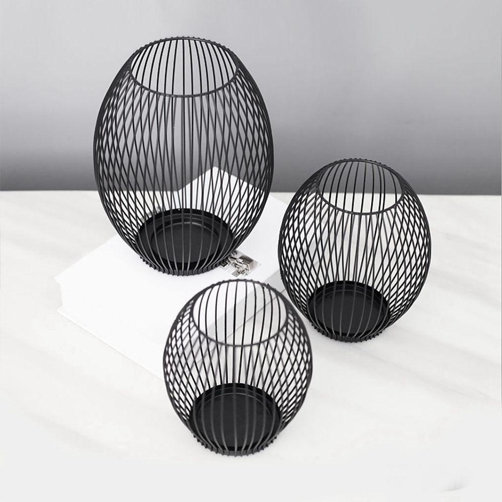 Giá Đỡ Nến Để Bàn Bằng Sắt Phong Cách Retro Đơn Giản Trang Trí Nội Thất