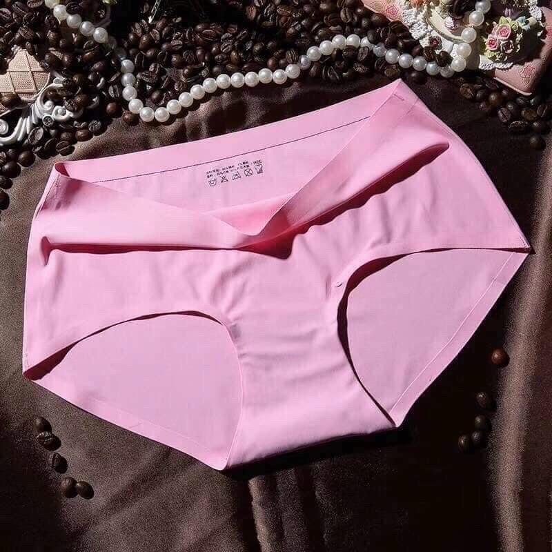 Sét 5 quần lót lụa ép lạnh không đường may hàng xuất Nhật