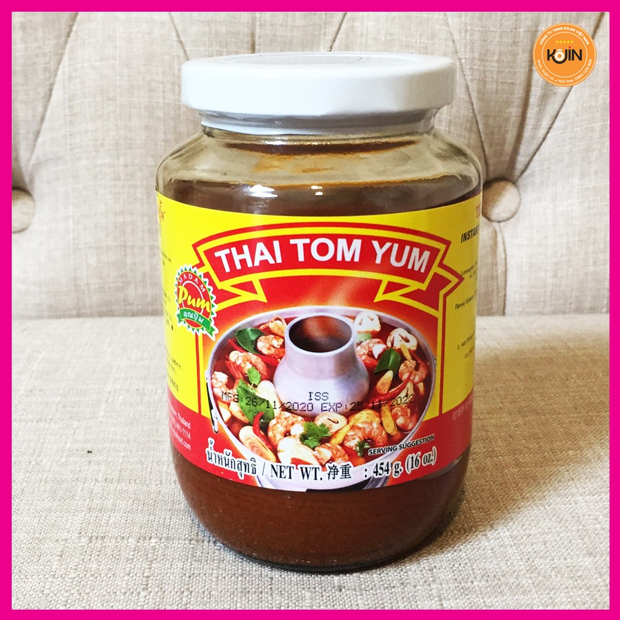 Gia Vị Lẩu Thái Tom Yum Paste 454g Hàng Nhập Khẩu Thái Lan