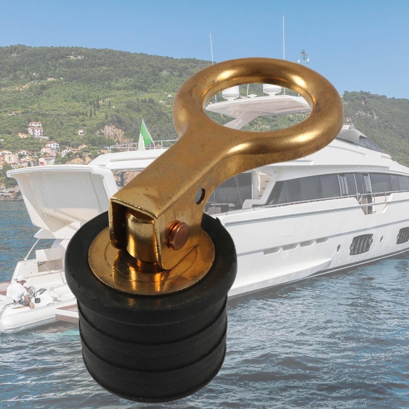 Nút Bịt Cống Thoát Nước Bằng Đồng Thau Cho Tàu Thuyền