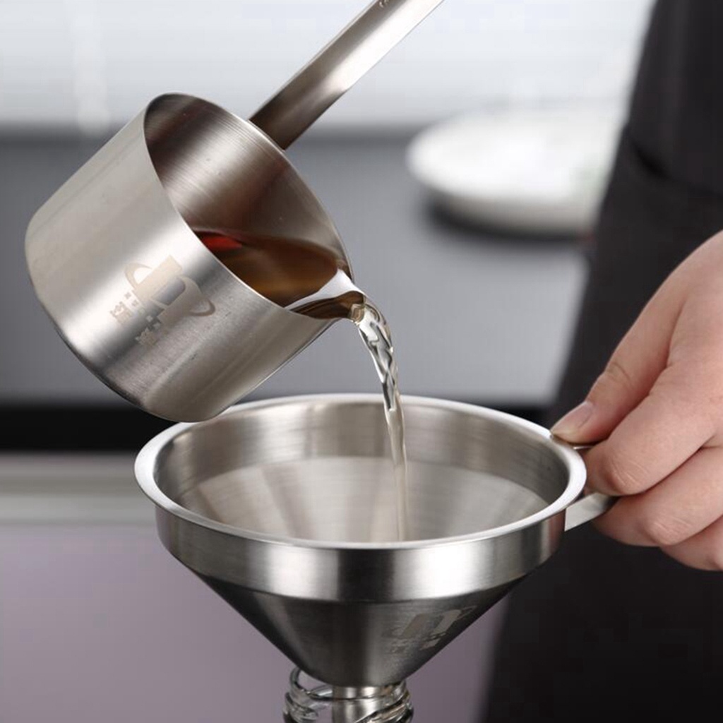 Muỗng múc rượu bằng thép không gỉ cao cấp nhiều kích cỡ