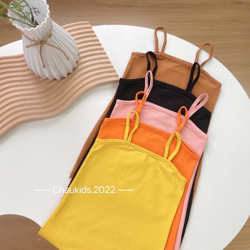 Váy Body 2 Dây Cho Bé Gái Đơn Giản Mà Sang Chảnh