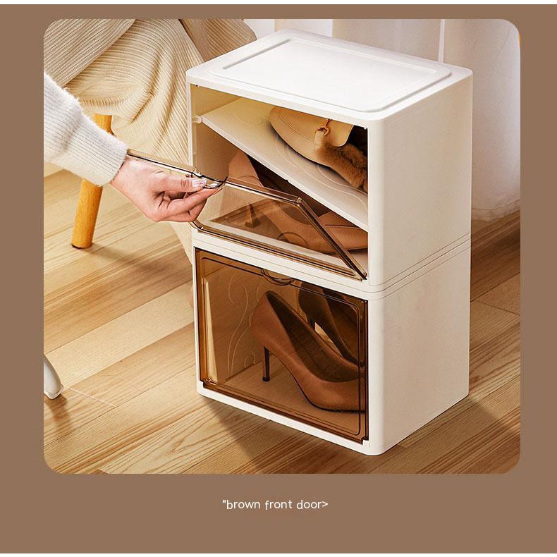 Hộp Đựng Giày Cao Gót Trong Suốt Tiết Kiệm Không Gian